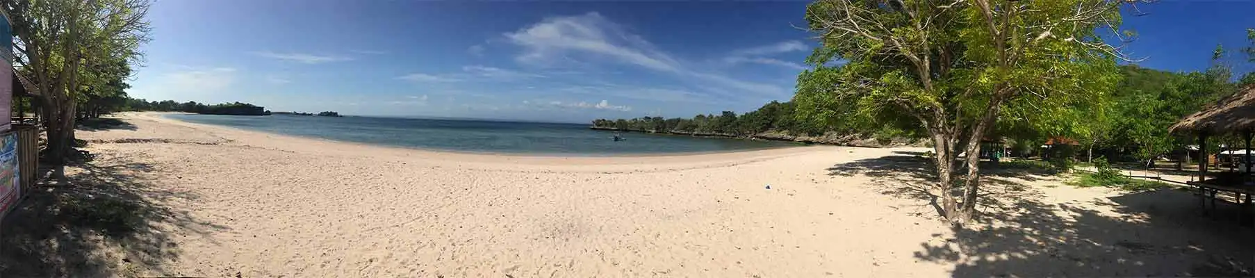 Pink Beach Lombok Island ( Tangsi Beach ) East Nusa Tenggara Indonesia 1 pantai pink lombok timur panorama