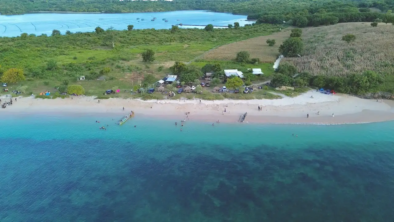 Segui Beach In East Lombok A.K.A Pink Beach 2 2 pantai terindah di lombok timur