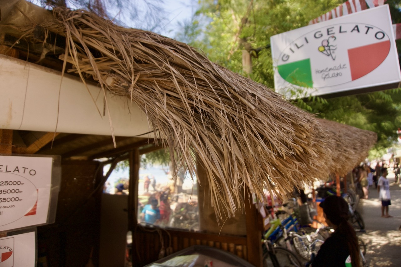 Traveling Guide to Gili Islands Indonesia ( Trawangan ) in 2025 63 gerai gili gelato trawangan