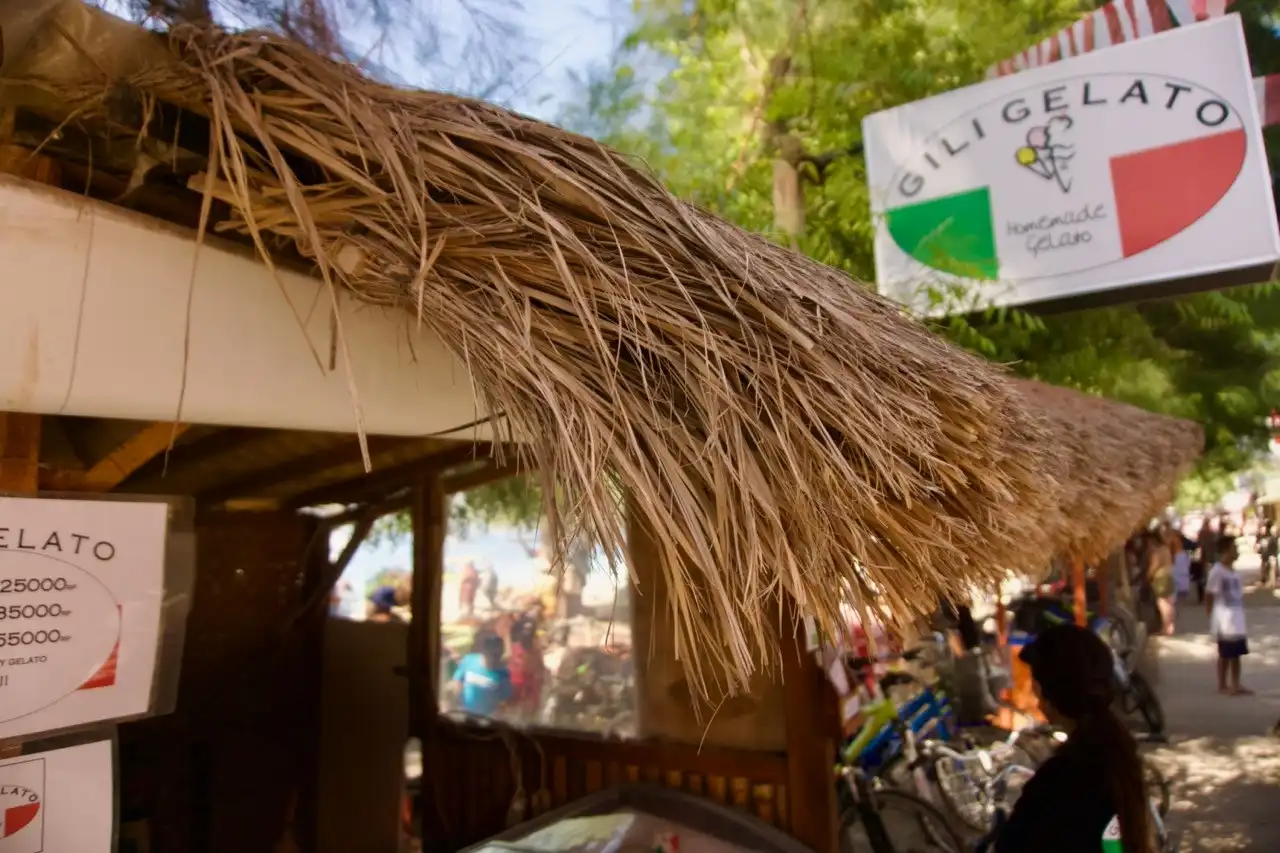 gerai gili gelato trawangan