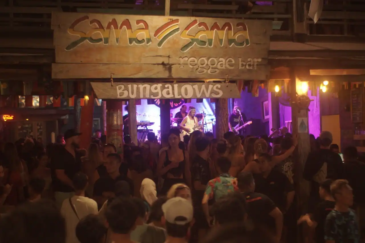 party di gili trawangan sama sama reggae bar