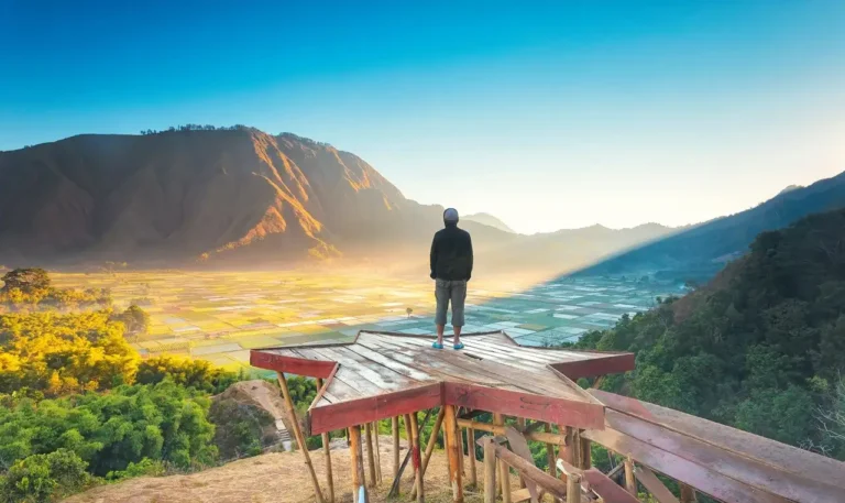 spot foto bukit selong sembalun lombok